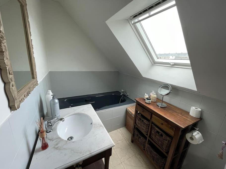 Maison Spacieuse Avec Jardin Et Salle De Sport سانت بريوك المظهر الخارجي الصورة